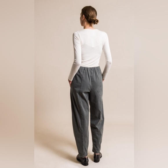 OSKA Sz 3 (vanity) Cotton Blend Tapered Leg Pull On Pants with Unlined Pockets - Picture 2 of 15